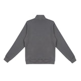 Half-Zip Sweatshirt Koyu Gri 0001