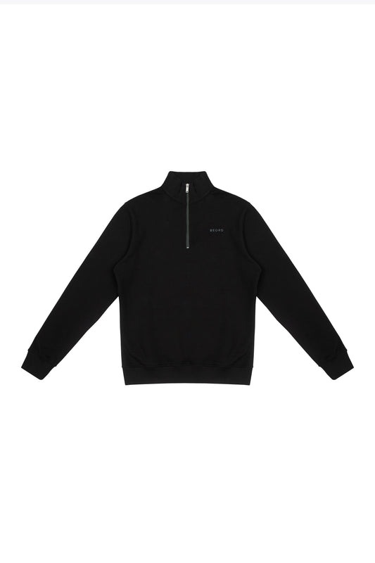 Half-Zip Sweatshirt Siyah 0001