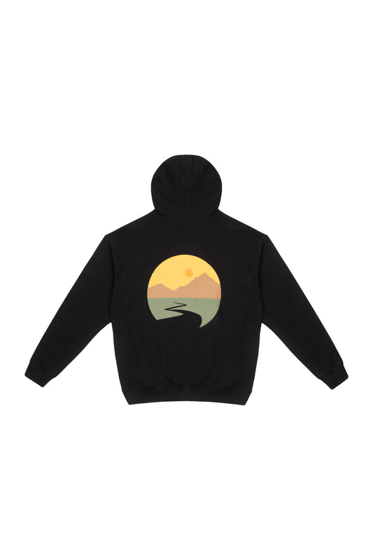 Val d'Orcia Hoodie Siyah