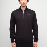 Half-Zip Sweatshirt Siyah 0001