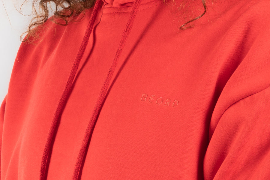 Basic Hoodie Nar Çiçeği