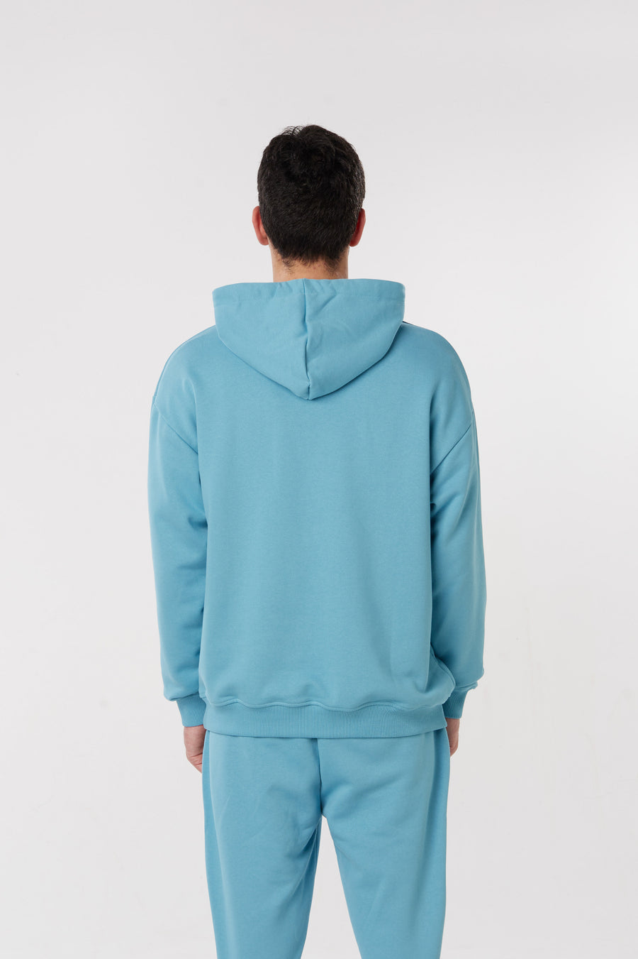 Basic Hoodie Mavi