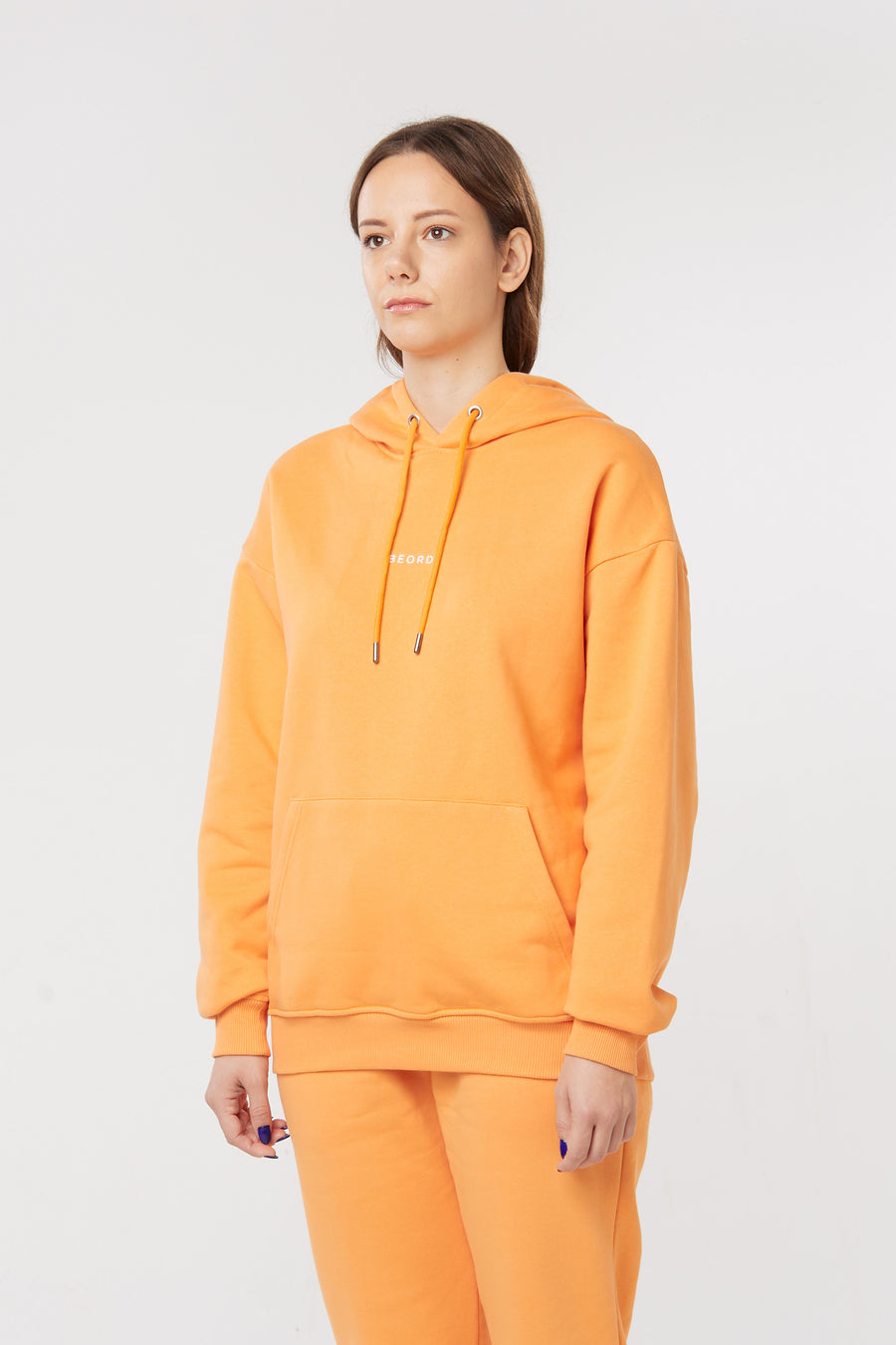 Basic Hoodie Turuncu