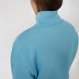 Half-Zip Sweatshirt Mavi